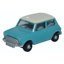 OX76MN008 - 1/76 MINI SURF BLUE/OLD ENGLISH WHITE