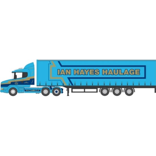 OX76TCAB009 - 1/76 SCANIA T CAB CURTAINSIDE IAN HAYES