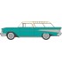 OX87CN57003 - 1/87 CHEVROLET NOMAD 1957 SURF GREEN/INDIA IVORY