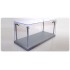1/18 LED DISPLAY CASE 4 ADJUSTABLE LIGHTS WITH SILVER BASE T9-189922