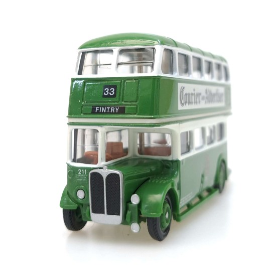 EFE 1/76 DUNDEE / COURIER DOUBLE DECK BUS FINTRY ROUTE 33 10113