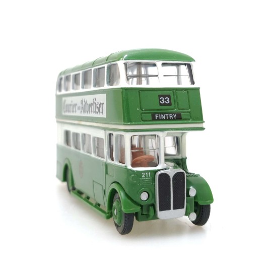 EFE 1/76 DUNDEE / COURIER DOUBLE DECK BUS FINTRY ROUTE 33 10113