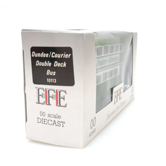 EFE 1/76 DUNDEE / COURIER DOUBLE DECK BUS FINTRY ROUTE 33 10113