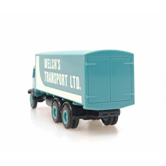 EFE 1/76 AEC MAMMOTH MAJOR 3 AXLE BOXVAN LORRY WELCH'S TRANSPORT LTD 10905DL