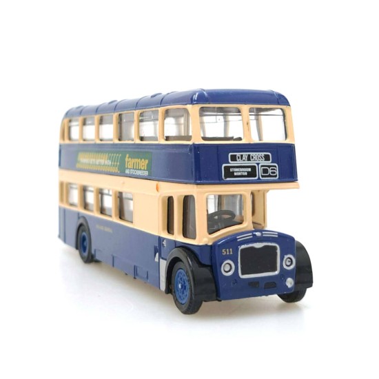 EFE 1/76 BRISTOL LODEKKA MIDLAND GENERAL CLAY CROSS ROUTE D6 14202
