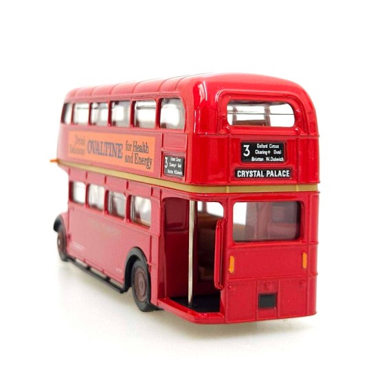 EFE 1/76 AEC ROUTEMASTER ROUTE 3 CRYSTAL PALACE OVALTINE LONDON TRANSPORT 15602A EFE 1/76 AEC ROUTEMASTER ROUTE 3 CRYSTAL PALACE OVALTINE LONDON TRANSPORT 15602A