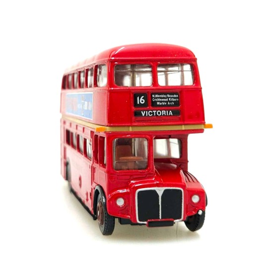 EFE 1/76 ROUTEMASTER BUS EVENING STANDARD LONDON TRANSPORT RT 16 VICTORIA 15605