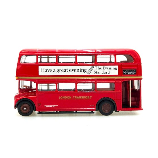 EFE 1/76 ROUTEMASTER BUS EVENING STANDARD LONDON TRANSPORT RT 16 VICTORIA 15605