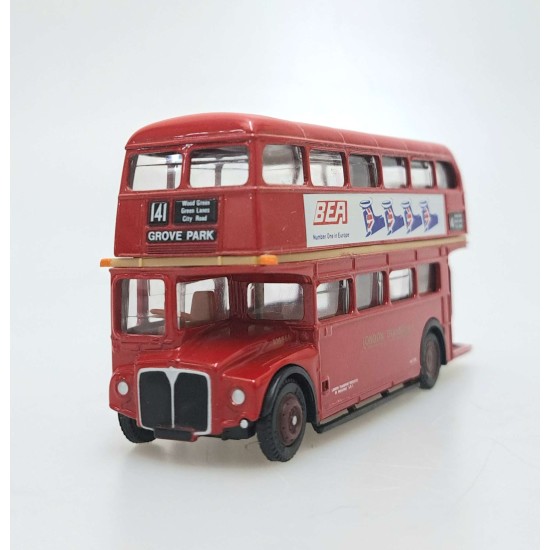 EFE 1/76 ROUTEMASTER BRITISH EUROPEAN AIRWAYS LT GROVE PARK RT 141 RM 966 15614