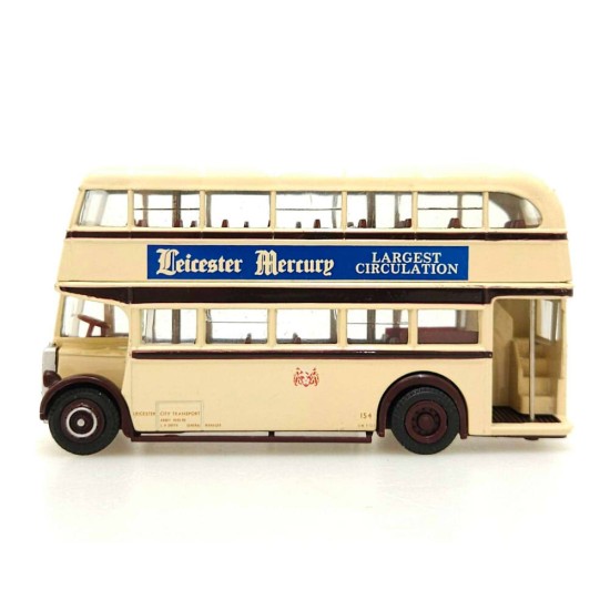 EFE 1/76 LEYLAND PD2 LEICESTER CITY ROUTE 22 BRAUNSTONE LANE 16102