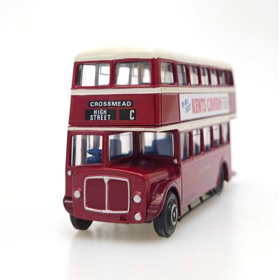 EFE 1/76 AEC REGENT V DEVON GENERAL ROUTE C CROSSMEAD HIGH STREET 19702