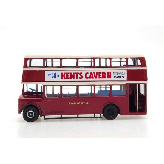EFE 1/76 AEC REGENT V DEVON GENERAL ROUTE C CROSSMEAD HIGH STREET 19702