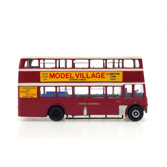 EFE 1/76 AEC REGENT V DEVON GENERAL ROUTE C CROSSMEAD HIGH STREET 19702