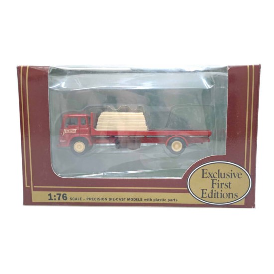 EFE 1/76 BEDFORD TK 2 AXLE LONG RIGID FLATBED LORRY BARTON TRANSPORT 21901