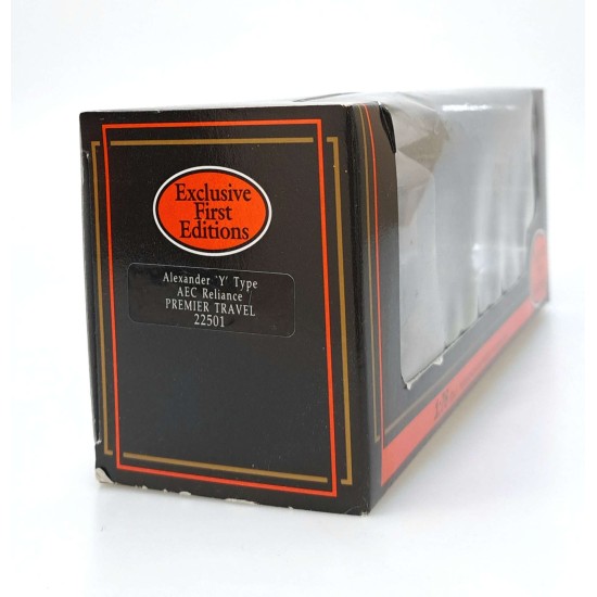 EFE 1/76 ALEXANDER Y TYPE AEC RELIANCE PREMIER TRAVEL ROUTE 83 CHELTENHAM 22501