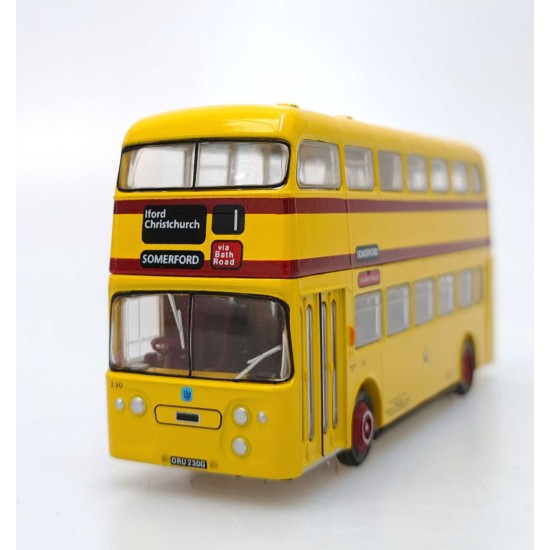 EFE 1/76 ALEXANDER ATLANEAN BOURNEMOUTH SOMERFORD ROUTE 1 23502