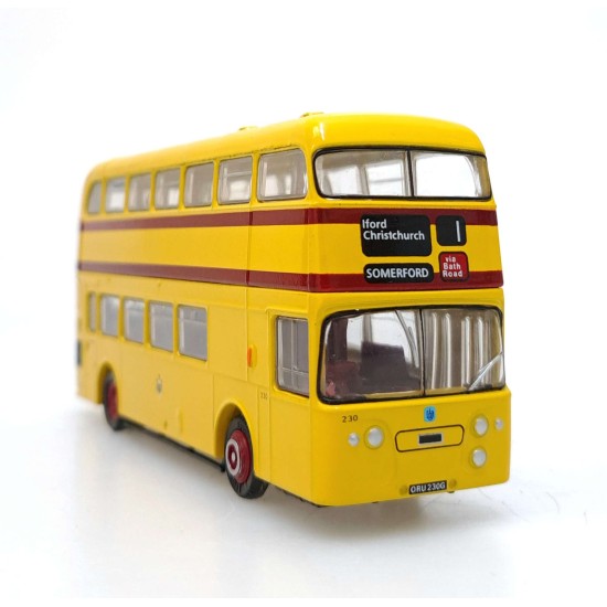 EFE 1/76 ALEXANDER ATLANEAN BOURNEMOUTH SOMERFORD ROUTE 1 23502