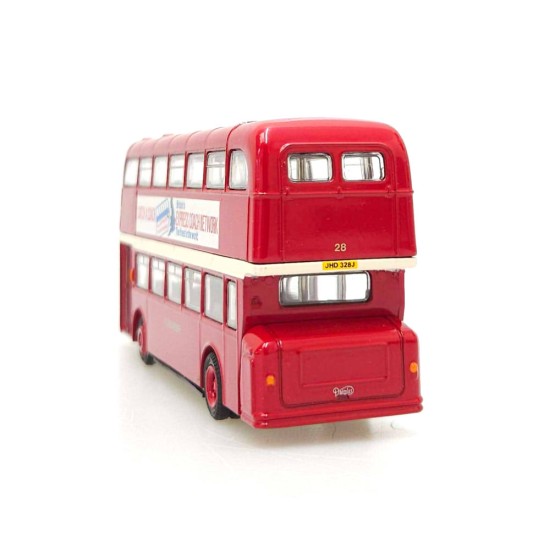 EFE 1/76 ALEXANDER FLEETLINE YORKSHIRE WOOLLEN ROUTE 1A LEEDS 24202