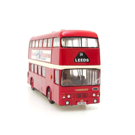 EFE 1/76 ALEXANDER FLEETLINE YORKSHIRE WOOLLEN ROUTE 1A LEEDS 24202