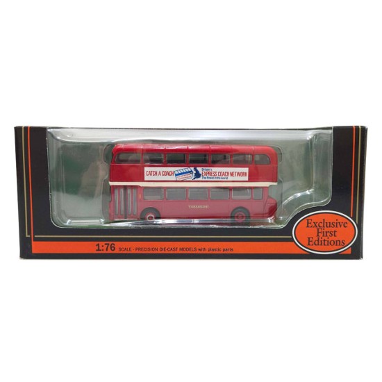 EFE 1/76 ALEXANDER FLEETLINE YORKSHIRE WOOLLEN ROUTE 1A LEEDS 24202