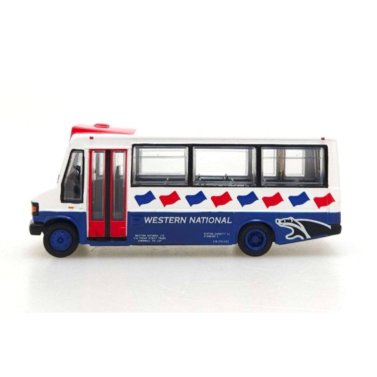 EFE 1/76 MERCEDES 709 REEVE BURGESS BEAVER WESTERN NATIONAL RT 14 KEYHAM 24802