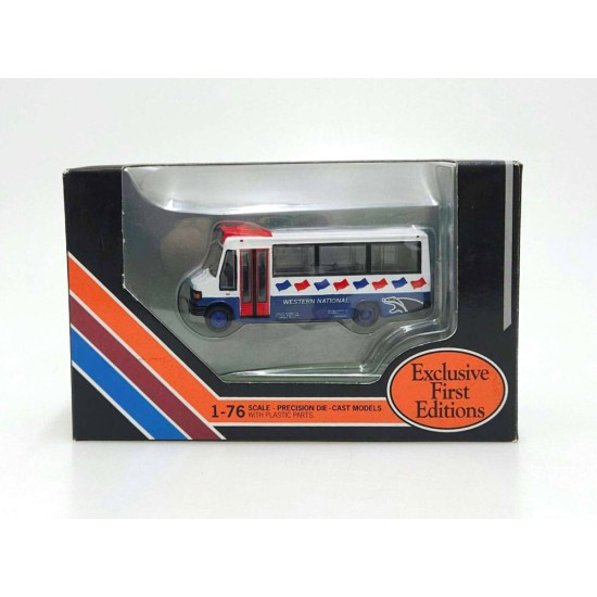 EFE 1/76 MERCEDES 709 REEVE BURGESS BEAVER WESTERN NATIONAL RT 14 KEYHAM 24802