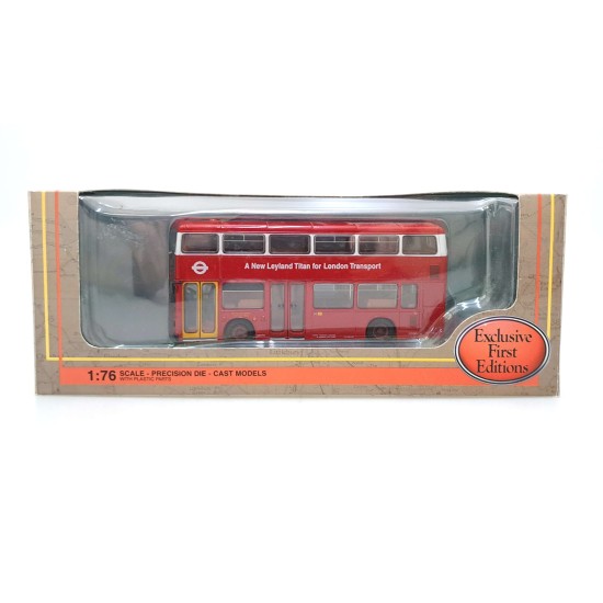 EFE 1/76 LEYLAND TITAN LONDON TRANSPORT HAVERING PARK ROUTE 165 28801