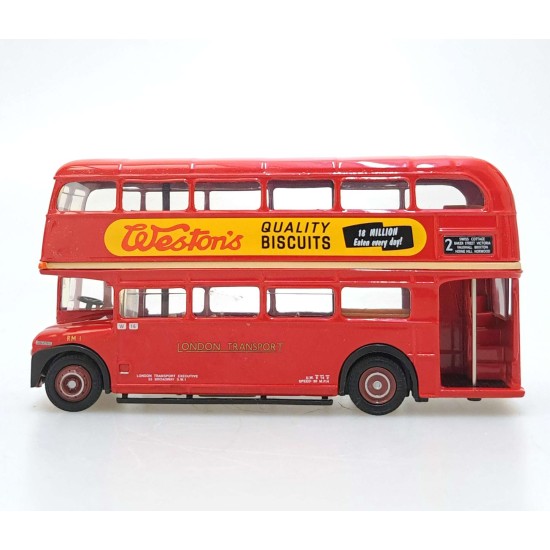 EFE 1/76 ROUTEMASTER PROTOTYPE RM1 LONDON TRANSPORT CRYSTAL PALACE RT 2 30201