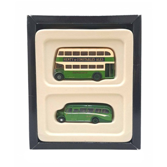 EFE 1/76 MODEL COLLECTORS SOUTHDOWN SET 2 LEYLAND PD/2 AND BEDFORD OB 99910