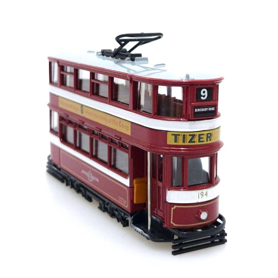 EFE 1/76 LEEDS TRANSPORT/C.W.S. HORSEFIELD TRAM ROUTE 9 DEWSBURY ROAD 13402