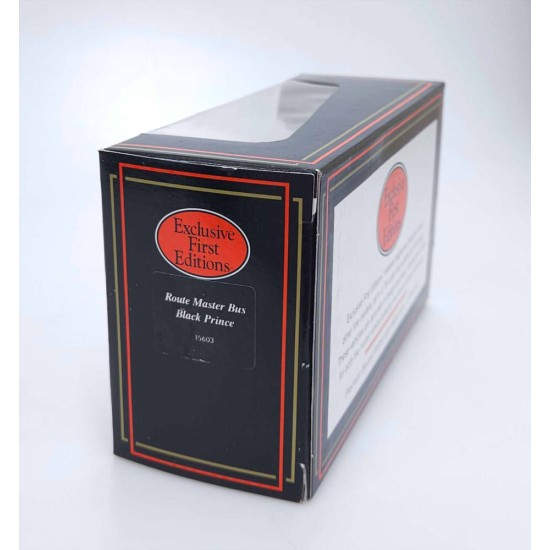 EFE 1/76 ROUTEMASTER BUS BLACK PRINCE ROUTE X51 MORLEY FOUNTAIN STREET 15603