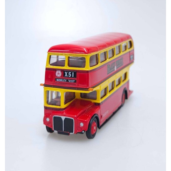 EFE 1/76 ROUTEMASTER BUS BLACK PRINCE ROUTE X51 MORLEY FOUNTAIN STREET 15603