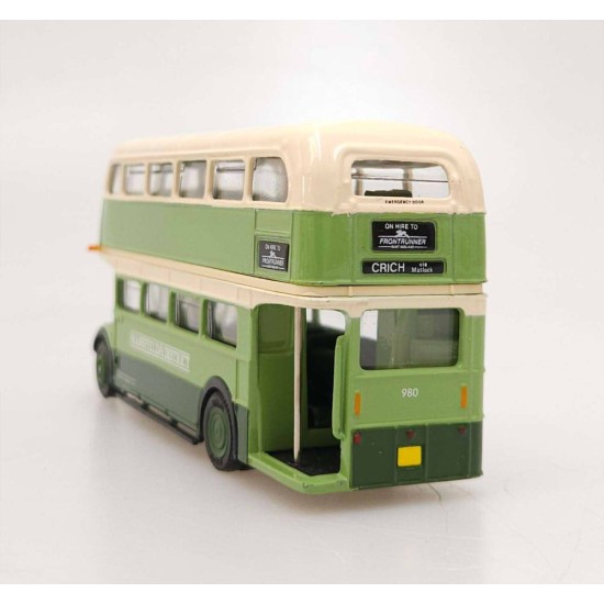 EFE 1/76 ROUTEMASTER BUS MANSFIELD & DISTRICT ROUTE 45 CRICH 15609