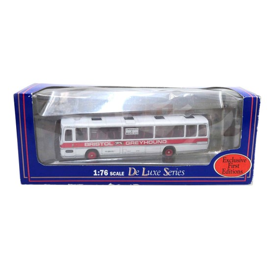 EFE 1/76 DE-LUXE PLAXTON COACH BRISTOL GREYHOUND 15706DL