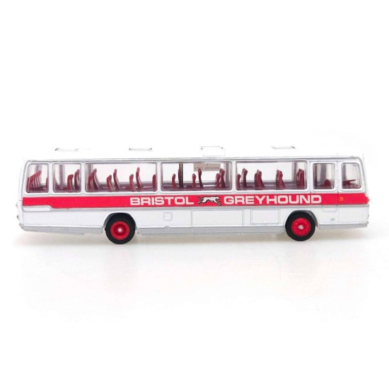 EFE 1/76 DE-LUXE PLAXTON COACH BRISTOL GREYHOUND 15706DL