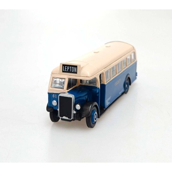 EFE 1/76 LEYLAND TS8 TIGER TYPE B COUNTY MOTORS ROUTE 61 LEPTON 18403