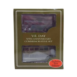 EFE 1/76 VE DAY 50TH ANNIVERSARY SET LEYLAND TS8 TIGER AND TRAMCAR WW2 19906