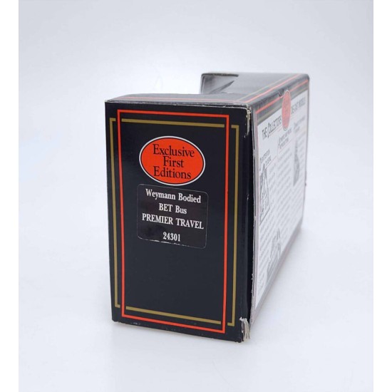 EFE 1/76 WEYMANN BODIED BET BUS PREMIER TRAVEL RT 58 BOCKING BRAINTREE 24301