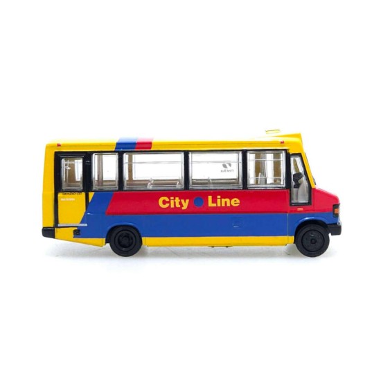 EFE 1/76 MERCEDES 709 REEVE BURGESS BEAVER CITY LINE RT 71 BRADLEY STOKE 24804