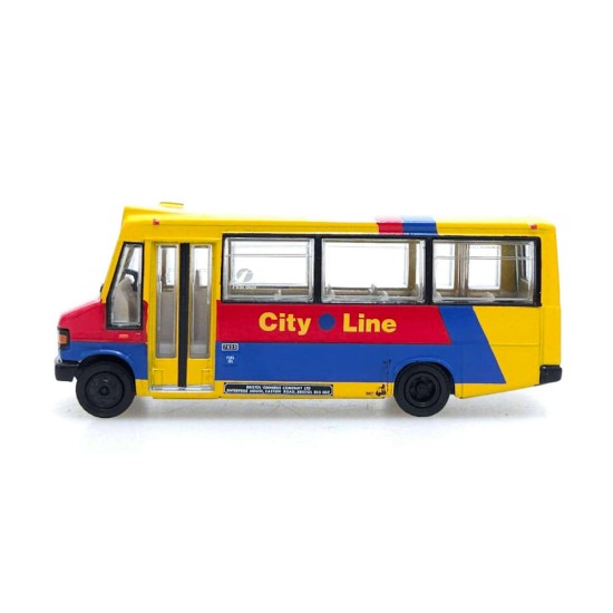 EFE 1/76 MERCEDES 709 REEVE BURGESS BEAVER CITY LINE RT 71 BRADLEY STOKE 24804