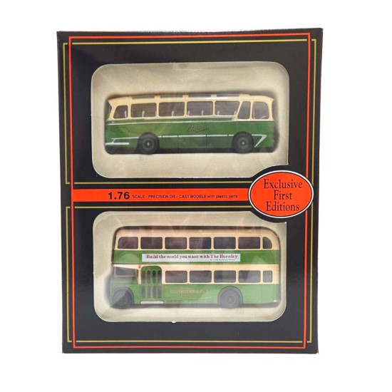 EFE 1/76 SOUTHDOWN GIFT SET HARRINGTON CAVALIER COACH AND BRISTOL LODEKKA 99907