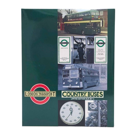 EFE 1/76 LONDON TRANSPORT MUSEUM GIFT SET 2 COUNTRY BUSES 99909