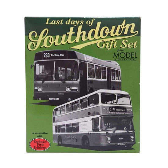 EFE 1/76 SOUTHDOWN GIFT SET 3 BRISTOL VR SERIES III AND LEYLAND NATIONAL 99912