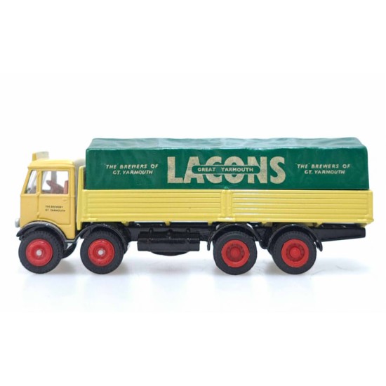 EFE 1/76 AEC MAMMOTH MAJOR 4 AXLE DROPSIDE LORRY LACONS BREWERY 11005DL