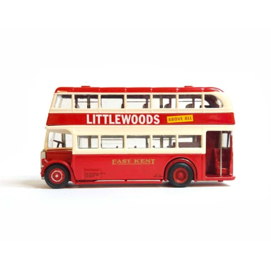 EFE 1/76 LEYLAND PD1 LOWBRIDGE EAST KENT ROUTE 54A GARLINGE LITTLEWOODS 15802