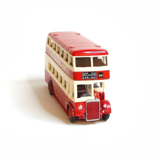 EFE 1/76 LEYLAND PD1 LOWBRIDGE EAST KENT ROUTE 54A GARLINGE LITTLEWOODS 15802