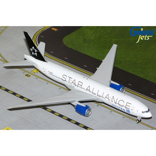 1/200 UNITED AIRLINES B777-200ER N77022 STAR ALLIANCE LIVERY G2UAL1380