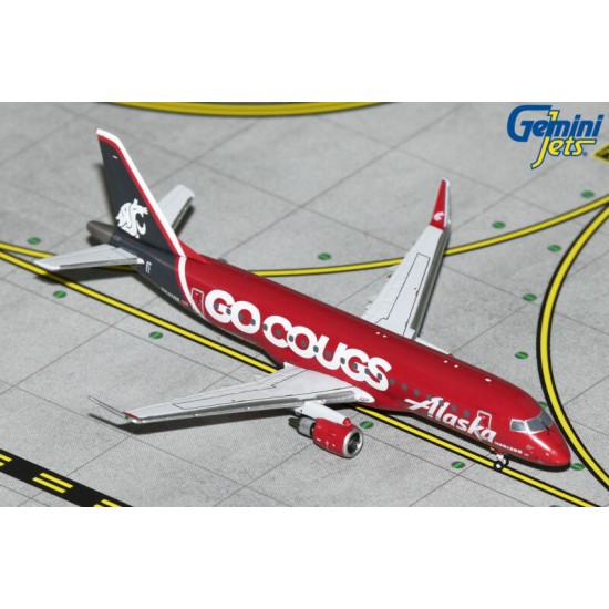 1/400 ALAKSA AIRLINES/HORIZON AIE E175LR N661QX WASHINGTON STATE UNI GO COUGS