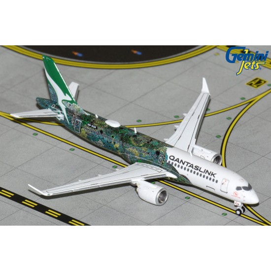 1/400 QANTASLINK A220-300 VH-X4A MINYMA KUTJARA TJUKURPA GREEN LIVERY GJQFA2275