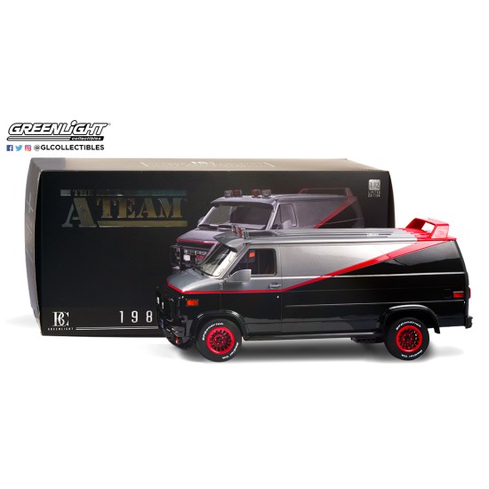 1/12 BESPOKE COLLECTION - 1/12 THE A-TEAM (1983-87 TV SERIES) - 1983 GMC VANDURA (RESIN NO OPENING PARTS)